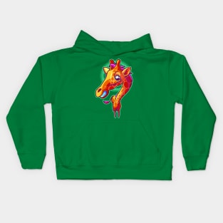 Happy Giraffe Kids Hoodie